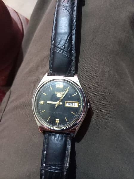 Original seikho 5 with black and gold dial 1