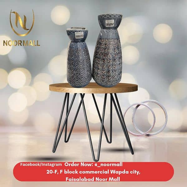 Stylish Pair of Decoration Vase Home Delivery available 0