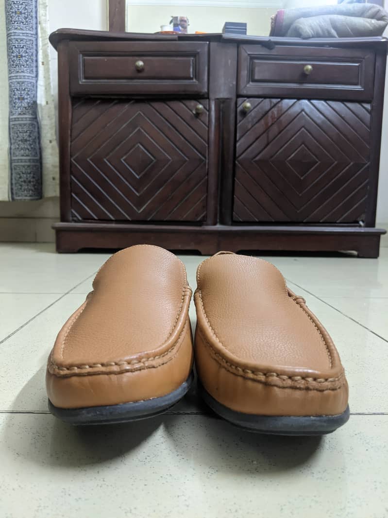 100% genuine leather loffers/shoes 2