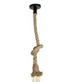 hanging rope holder light