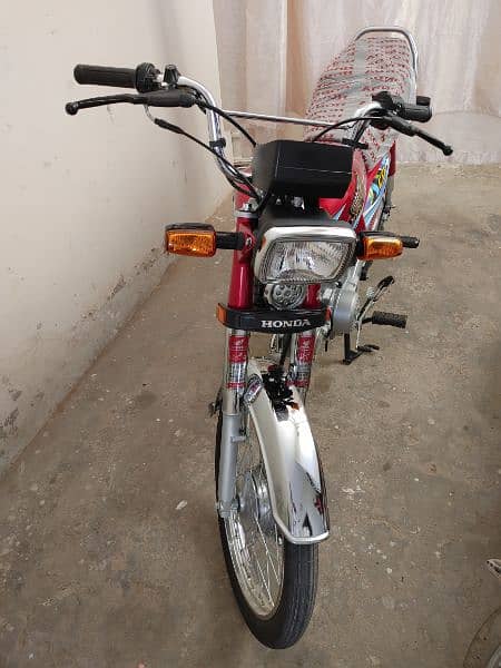 Honda CD 70cc New Model 2024 fresh 7