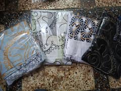 Double bed sheets with cover Aplick and karae 100% Real cotton. . .