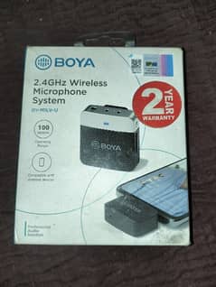 BOYA BY-M1LV-U 2.4Ghz Wireless Microphone
