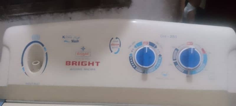 Bright washing machine 1