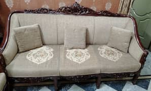 New condition Wooden Sofa Set