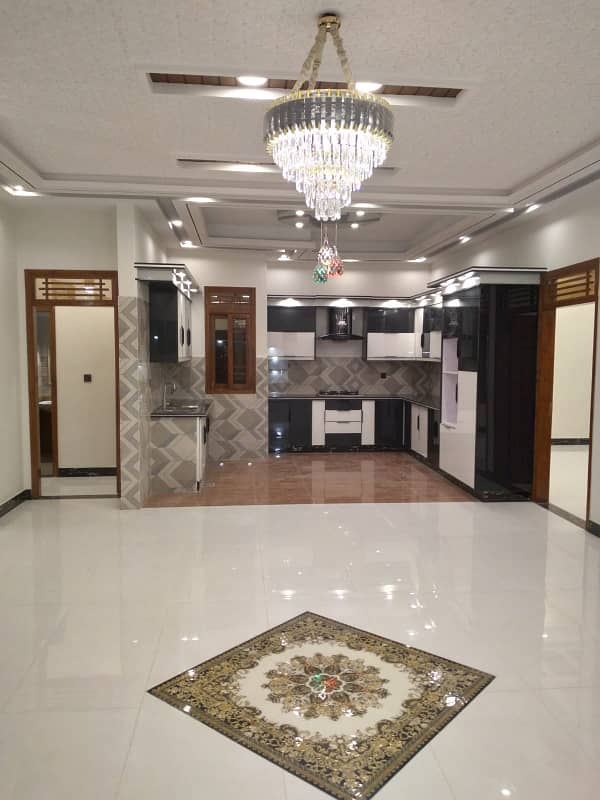 1st Floor West Open 240yards Brand New Portion For Sale In Gulshan-e-Iqbal 1
