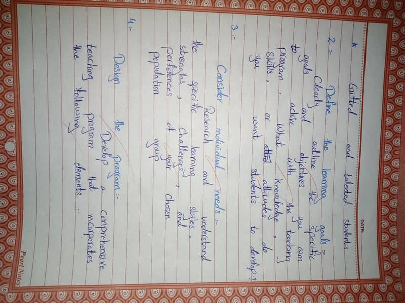 Hand writing assignment 3