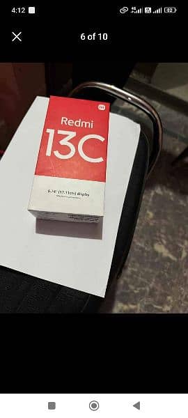 Redmi 13c . 6/128 open box. only 4 days used. new condition 0