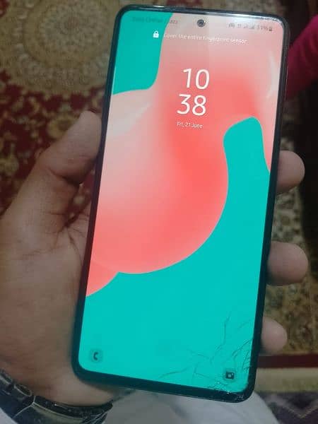 Galaxy M31s Front Glass Break 0