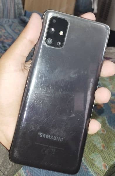 Galaxy M31s Front Glass Break 6