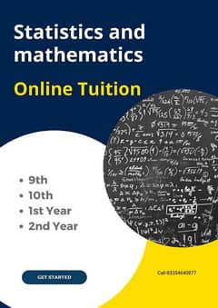 Statistics and Mathematics Tuition
