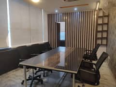 3000 sq. fit area furnished office available for rent in jail road Lahore