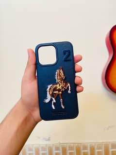 Polo Case For Iphone 13 Pro Blue colour