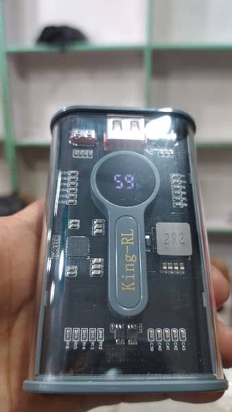 Transparent Power Bank 6