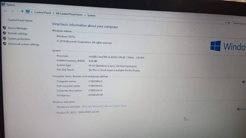 HP laptop almost new condition 1