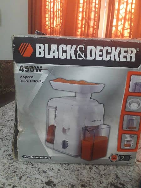 black n decker box pack juicer 1