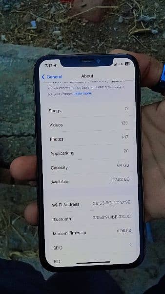 iPhone xs single Sim PTA approved 10