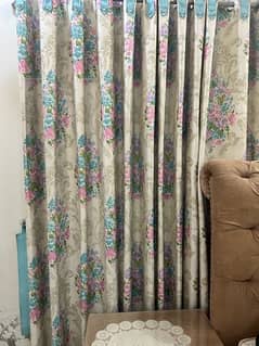 2 curtains of same size for sale