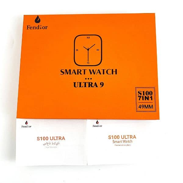 smart watch s100 ultra 7 in 1, 2.2 amoled display 2
