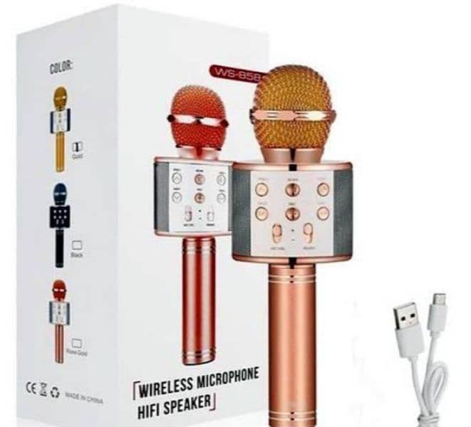 Bluetooth connected microphone mike 5