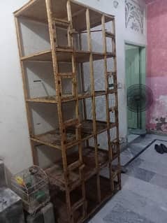 Birds wooden cage 10 poshan very strong