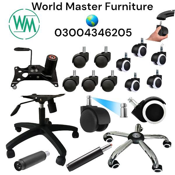Office chair spare parts/repairing chair/ services/office chairs parts 8