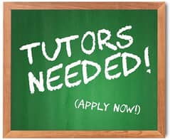 Tutor required!