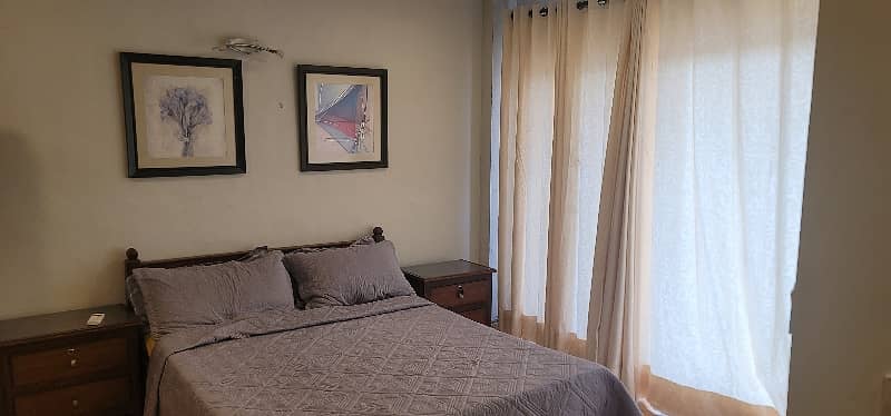Fully Furnished one bedroom with Living Room Water, electricity and gas. Shaheen Chemist building Bahria Heights 2 Near PWD Gate. 8