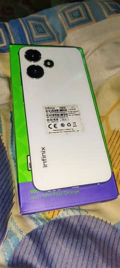 Infinix hot 30 play 4+4 64 10 by 10 full box