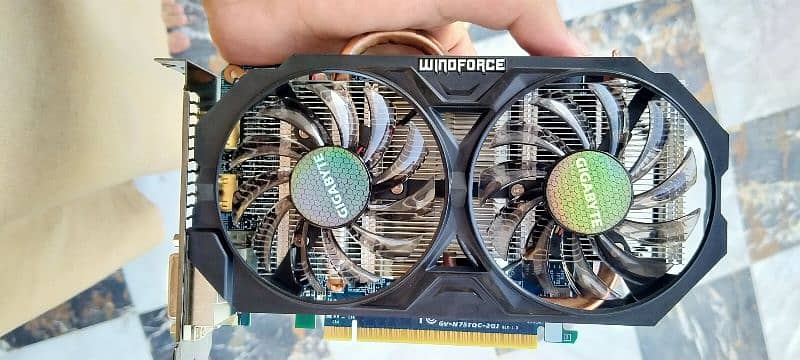 GTX 750TI GIGABYTE 2GB dual fan 0