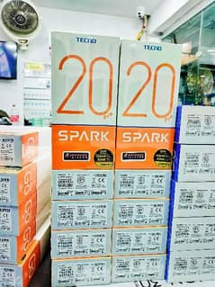 TECNO SPARK 20 PRO (8/256GB) G99 Chipset 5000mAh Battery New Box Pack