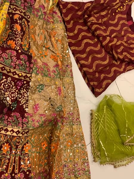 Lehnga,shirt & dupatta 2