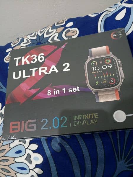 brand New smart watch with AMOLED display 0