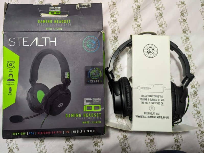 Stealth C6 100 Gaming headset 0