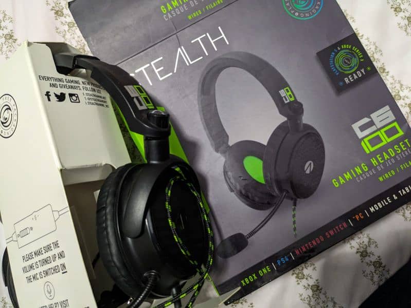 Stealth C6 100 Gaming headset 1