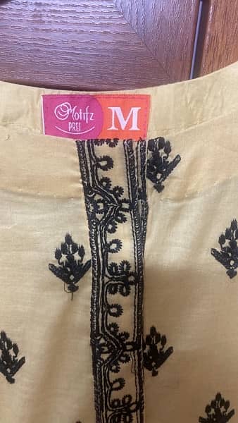 Motifz embroidered shirt trousers 4