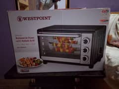 westpoint rotisserie oven with kebab Grill