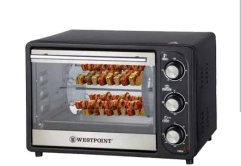 westpoint rotisserie oven with kebab Grill 4