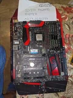 msi z170a gaming m5 with box 10/10 first owner