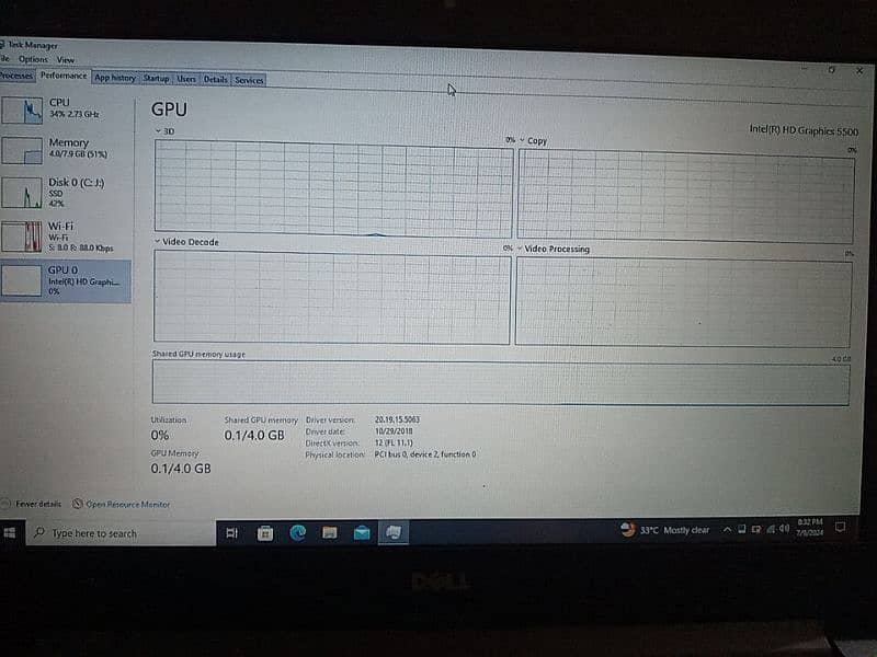 Latitude 3450 Core i5 5th Gen 8