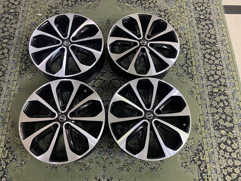 Genuine 18” Nissan Alloy Rim Wheels 5*114 (Only Rims) 7