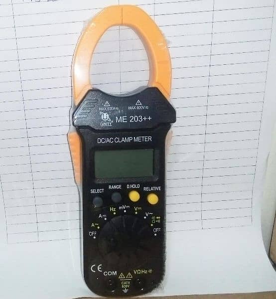 clamp meter r digital multimeter DMM 8