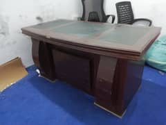 1 OFFICE TABLE AND 2 CHAIRS ARE AVAILABLE