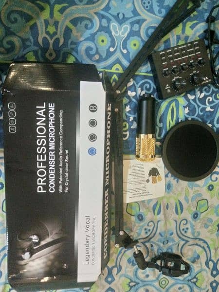 professional condenser microphone with patented audio reference 3