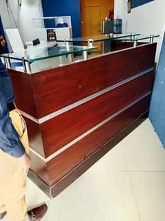 office counter reception counter