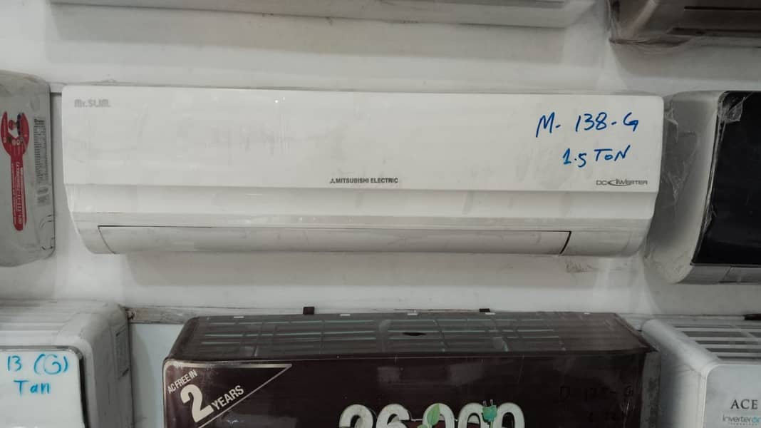 mitsubishi m13G 1.5 ton dc inverter (0306=4462/443) marvelous set 0