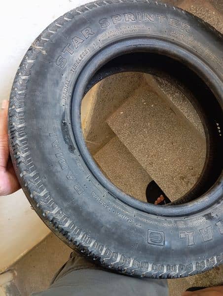 tyres urgent sale best for Suzuki mehran and Bolan 1