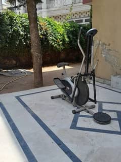Elliptical cycle exercise bike treadmill runner gym cardio03141728145 0