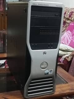 Dell T5400 workstation Quad core 2.7MHz dual processors 16gb ram 0