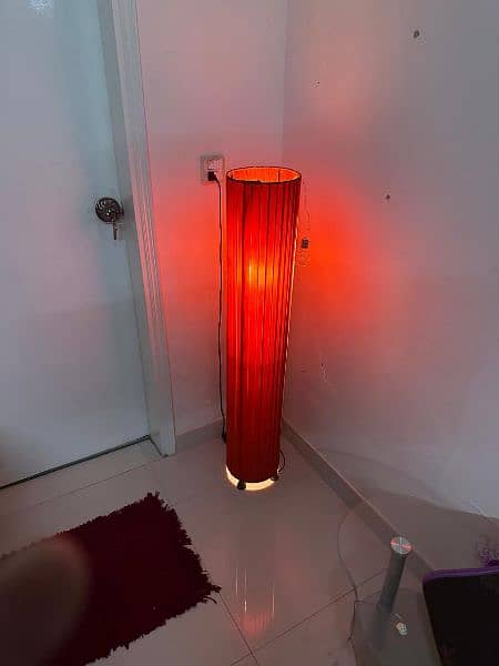 CHARMING RED FLOOR LAMP 0